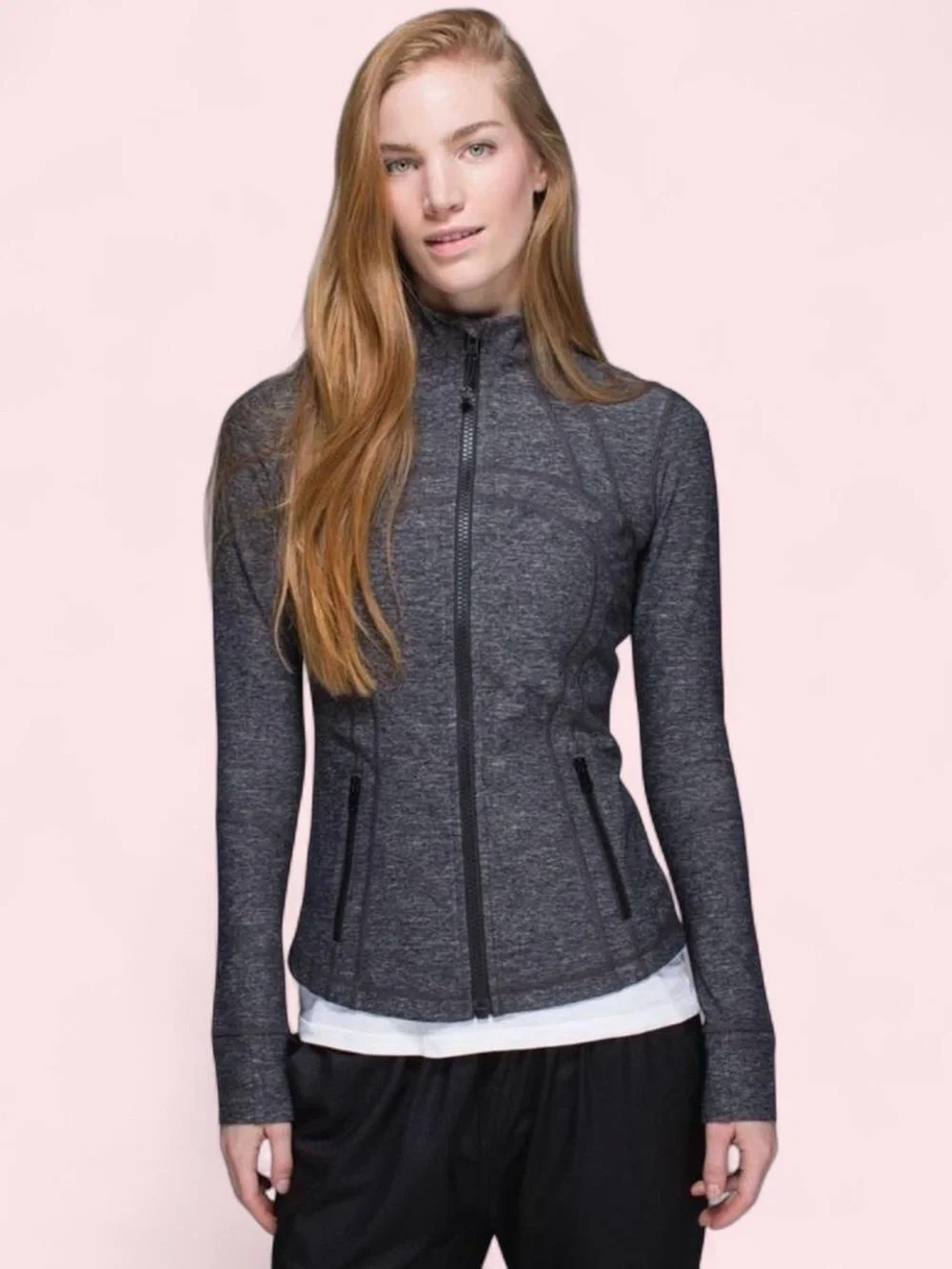lululemon Charcoal Heather Define Jacket